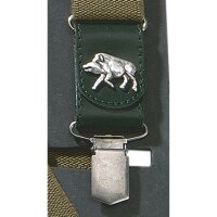 AKAH Hosenträger mit Lederverstärkung