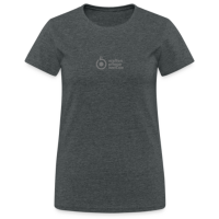 WPW Damen Shirt mit Waffenpflegewelt Aufschrift grau meliert